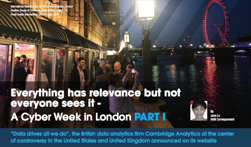 “A Cyber Week in London” Part 1, By Jane Lo