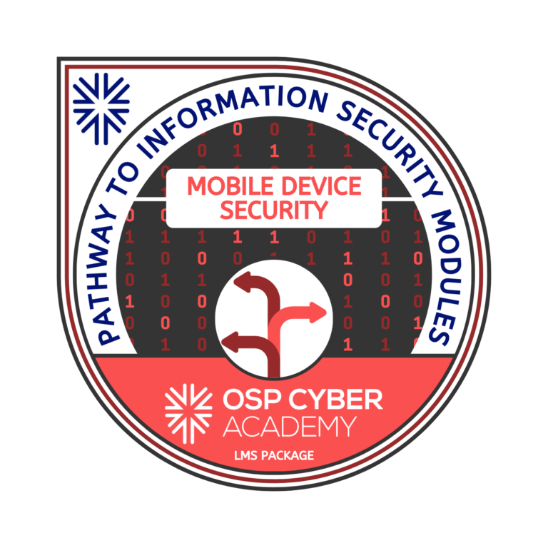 Mobile Device Security LMS Package OSP Cyber Academy